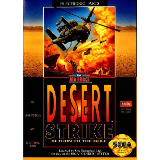 Desert Strike Return to the Gulf (Sega Genesis) - Just $0! Shop now at Retro Gaming of Denver