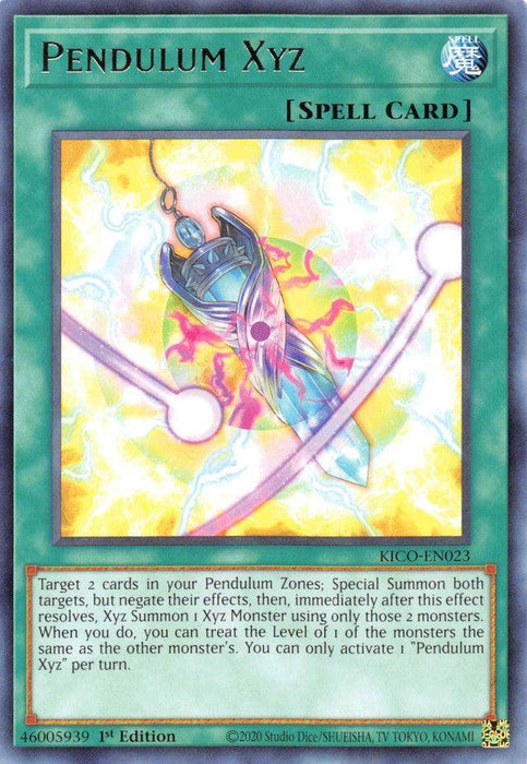 Pendulum Xyz (Rare) [KICO-EN023] Rare - for just $0.10! 