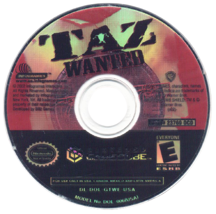 Taz: Wanted – GameCube (GC) - for just $17.99! 