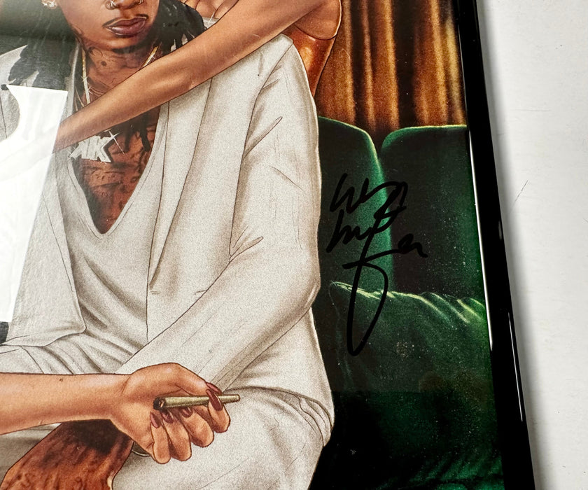 Wiz Khalifa Autographed Signed & Framed Multiverse Vinyl With JSA COA Big Daddy - for just $250! 