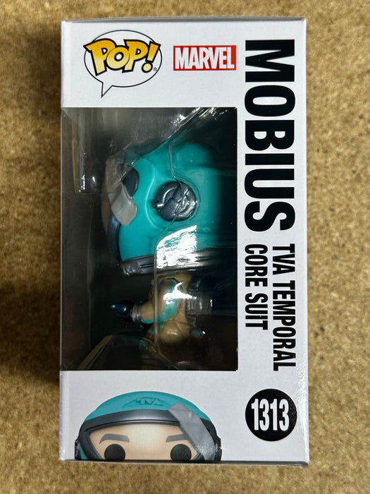 Funko Pop! Marvel Mobius (TVA Temporal Core Suit) #1313 Disney + Loki S2 2023 - for just $10! 