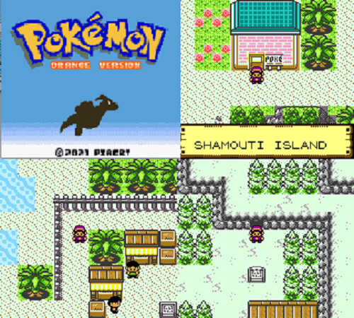 Pokemon Orange GBC ROM Hack Video Game Custom Gameboy Color - for just $16.99! 