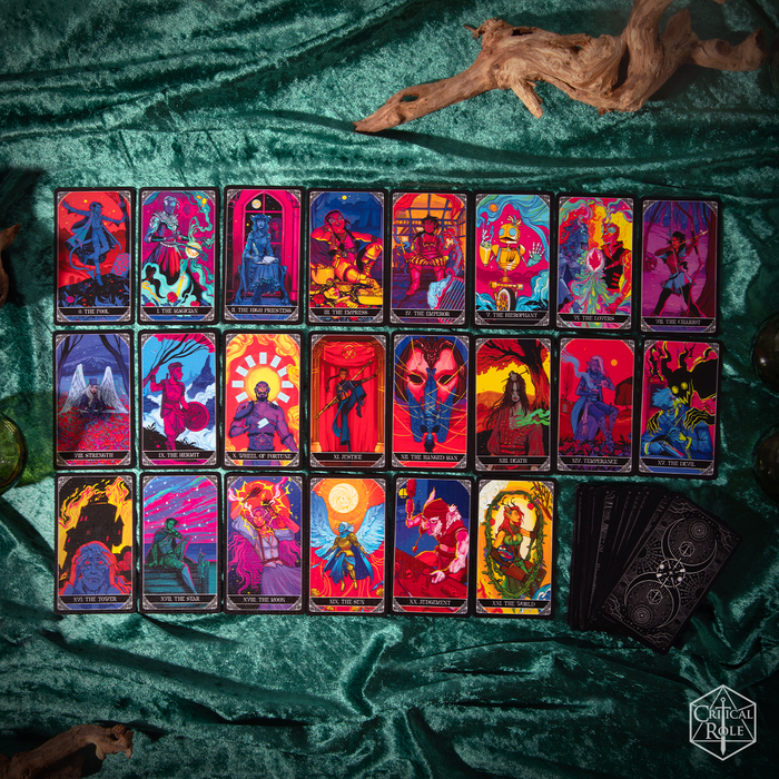 Critical Role 10-Year Anniversary Tarot Deck - for just $34.99! 