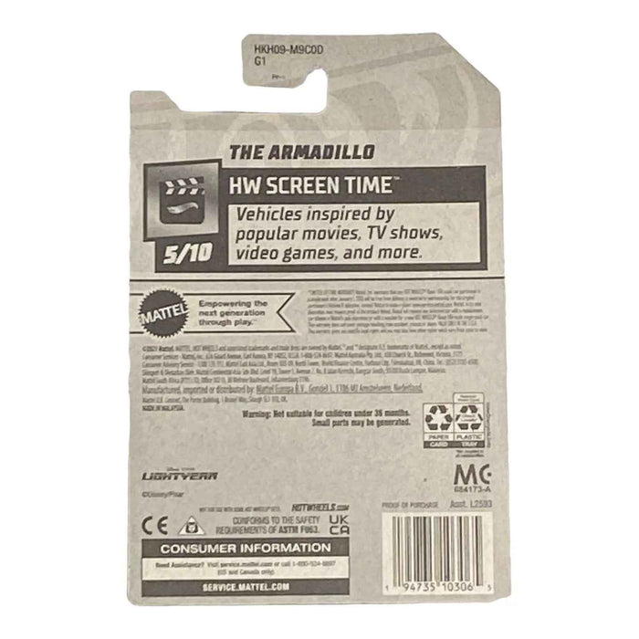 Hot Wheels The Armadillo - Screen Time Series 5/10 - for just $1.79! 