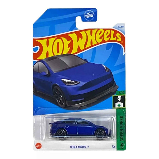 Hot Wheels Tesla Model Y - Green Speed Series 3/10 - for just $1.99! 