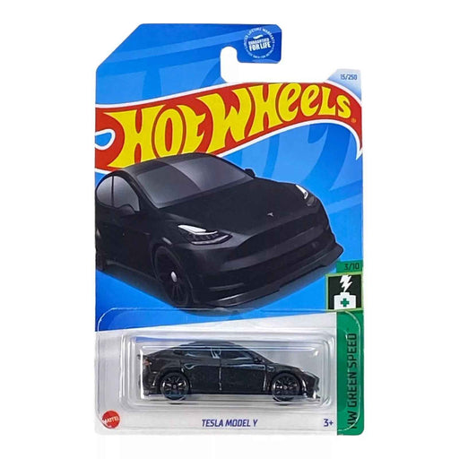 Hot Wheels Tesla Model Y - Green Speed Series 3/10 - for just $1.99! 