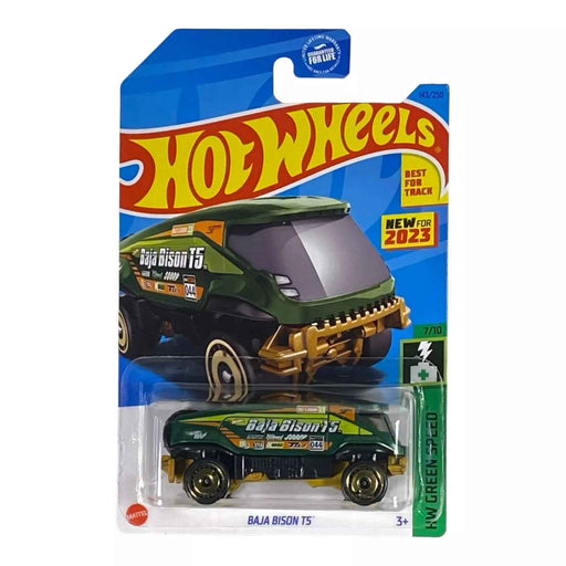 Hot Wheels Baja Bison T5 - Green Speed Series 7/10 - for just $1.79! 