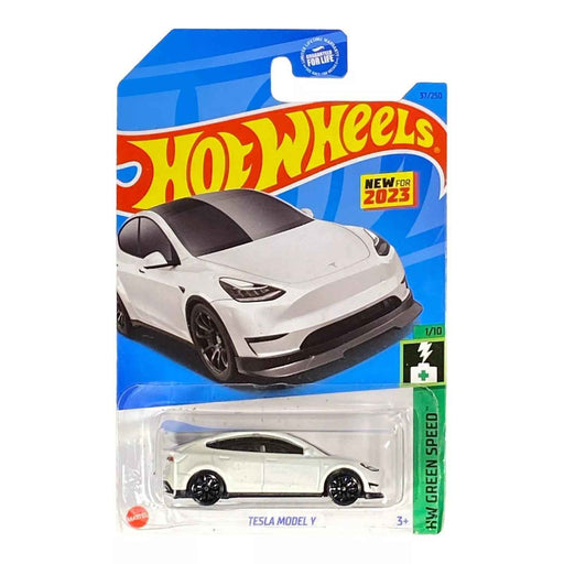 Hot Wheels Tesla Model Y - Green Speed Series 1/10 - for just $1.99! 