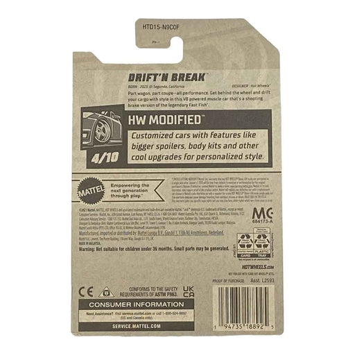 Hot Wheels Drift'n Break - Modified Series 4/10 - for just $1.79! 