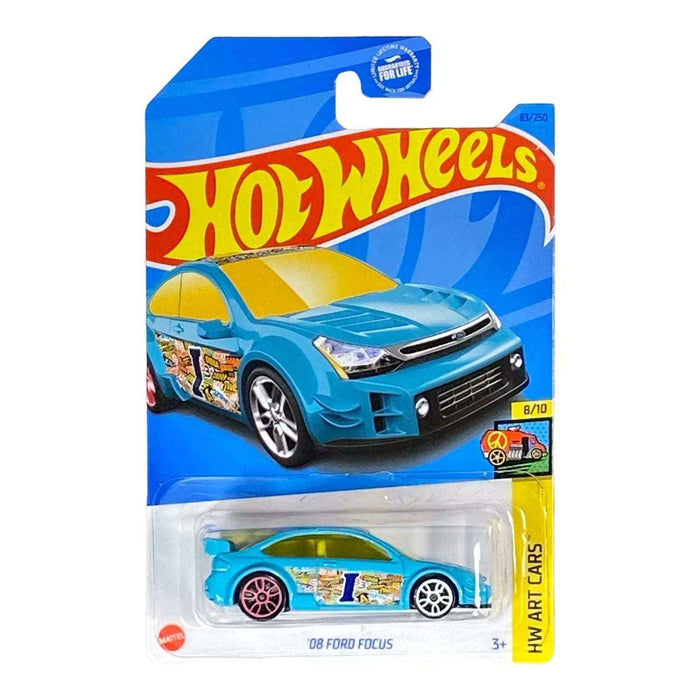Hot Wheels '08 Ford Focus - Art Cars Series 8/10 - for just $1.79! 