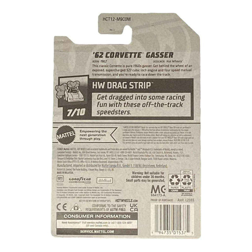 Hot Wheels '62 Corvette Gasser - Drag Strip Series 7/10 - for just $1.79! 