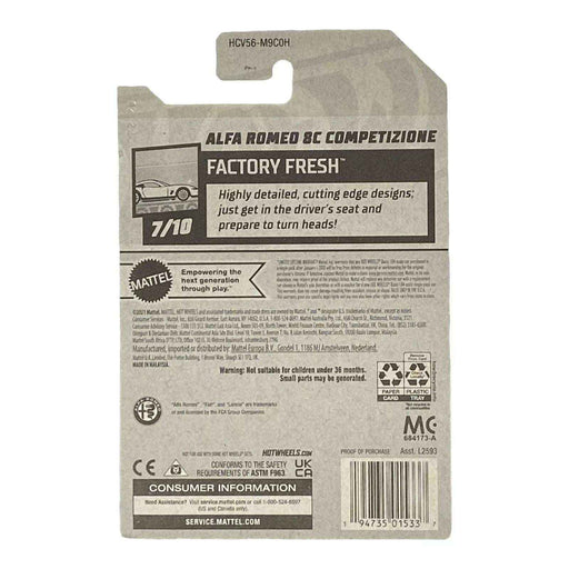 Hot Wheels Alfa Romero 8C Competizione - Factory Fresh Series 7/10 - for just $1.79! 