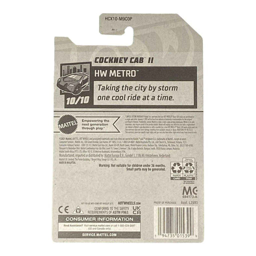 Hot Wheels Cockney Cab II - Metro Series 10/10 - for just $1.79! 