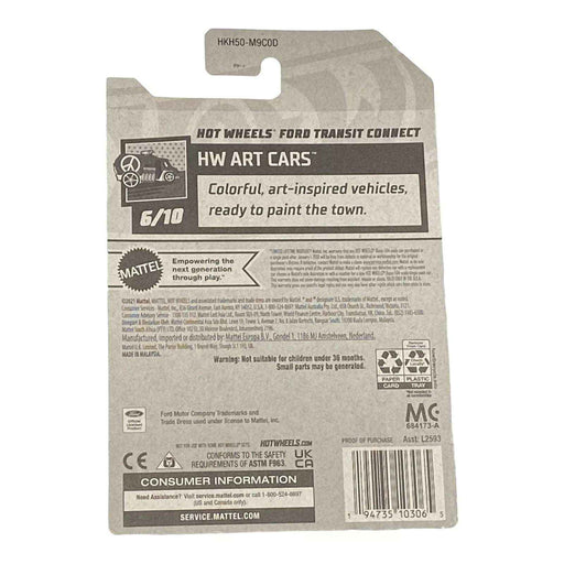 Hot Wheels Ford Transit Connect - Art Cars Series 6/10 - for just $1.79! 