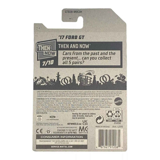 Hot Wheels '17 Ford GT - Then and Now Series 7/10 - for just $1.79! 