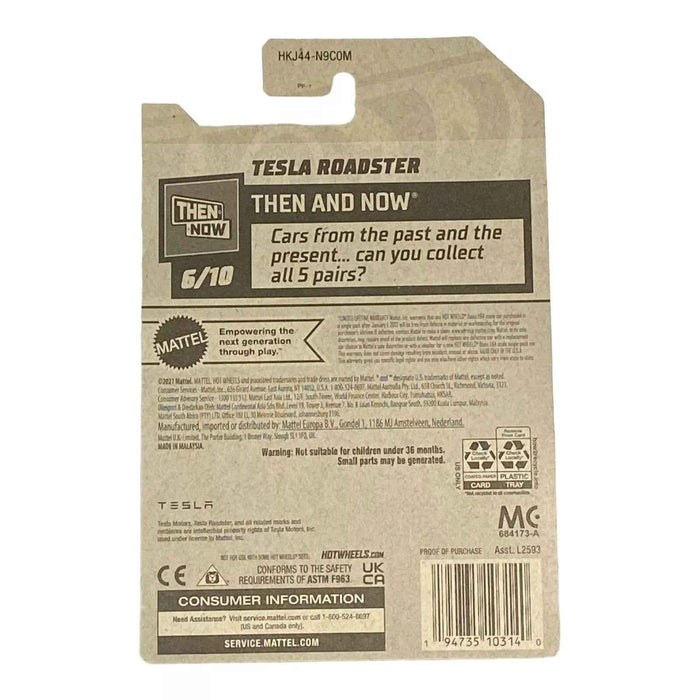 Hot Wheels Tesla Roadster - Then and Now Series 6/10 - for just $1.79! 