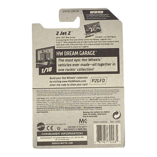 Hot Wheels 2 Jet Z - Dream Garage Series 1/10 - for just $1.79! 