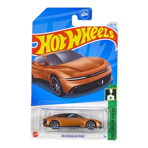 Hot Wheels DeLorean Alpha5 - Green Speed Series 7/10 - for just $1.79! 