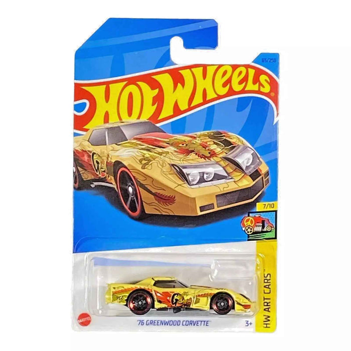 Hot Wheels '76 Greenwood Corvette - Art Cars Series 7/10 - for just $1.79! 
