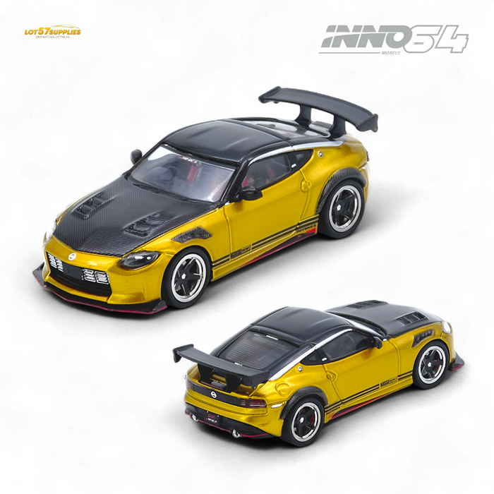 Inno64 Top Secret Fairlady Z RZ34 Gold 1:64 - for just $29.99! 