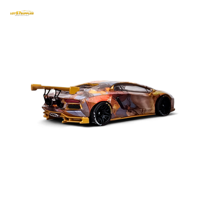 King Model Lamborghini Aventador LP700-4 LB 1.0 Tiger Racing Sports 1:64 - for just $36.99! 