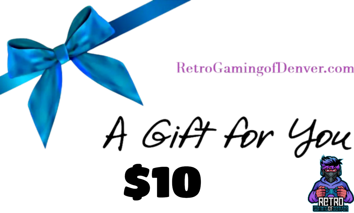 Retro Gaming of Denver Digital Gift Cards - for just $5! 