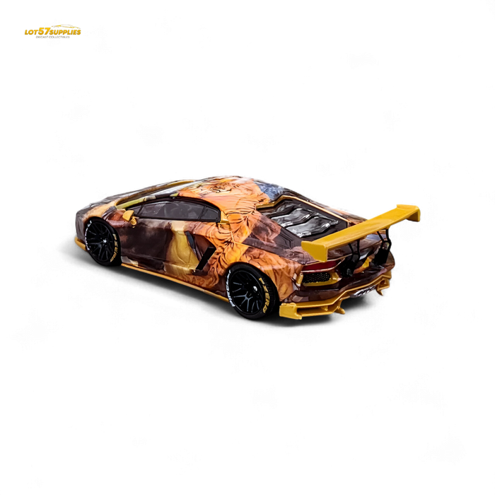 King Model Lamborghini Aventador LP700-4 LB 1.0 Tiger Racing Sports 1:64 - for just $36.99! 