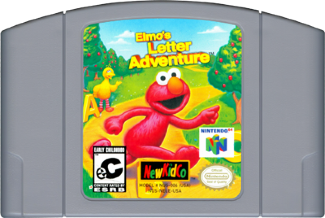 Elmo's Letter Adventure – Nintendo 64 (N64) - for just $14.99! 