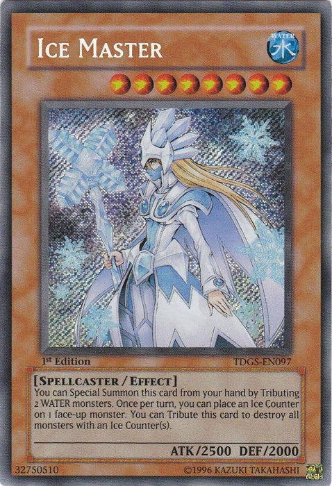 Ice Master [TDGS-EN097] Secret Rare - for just $1.55! 