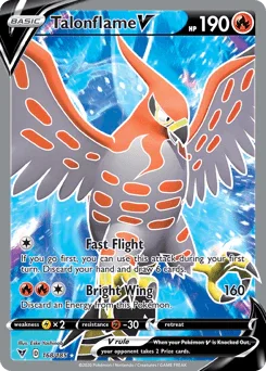 Talonflame V (168/185) [Sword & Shield: Vivid Voltage] - for just $1.40! 