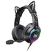Head-mounted Gaming Gaming Cute Girls Wired Computer Headset - for just $200.36! 