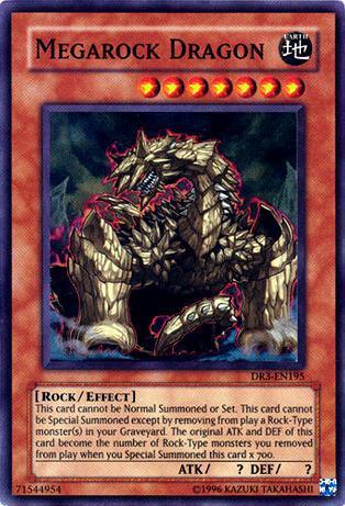 Megarock Dragon [DR3-EN195] Super Rare - for just $3.50! 