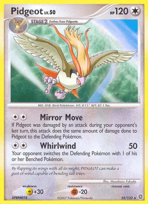 Pidgeot (35/132) [Diamond & Pearl: Secret Wonders] - for just $1.15! 