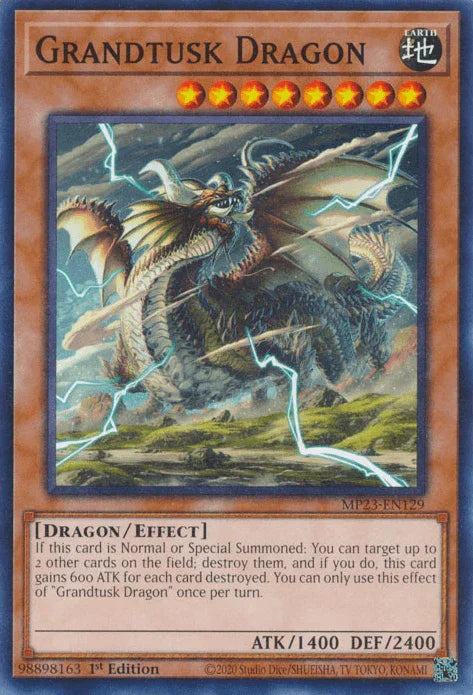 Grandtusk Dragon [MP23-EN129] Common - for just $0.10! 