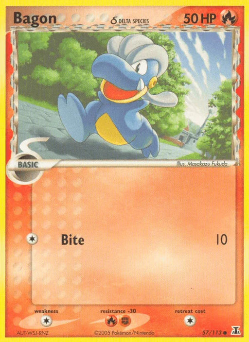 Bagon (57/113) (Delta Species) [EX: Delta Species] - for just $0.25! 
