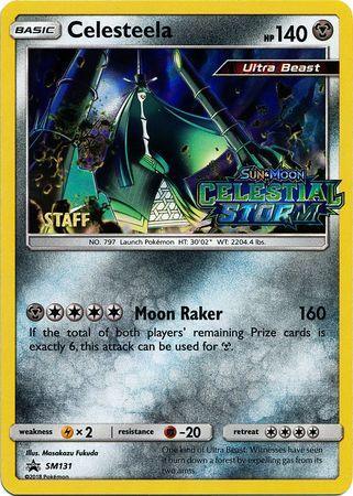 Celesteela (SM131) (Staff Prerelease Promo) [Sun & Moon: Black Star Promos] - for just $16! 