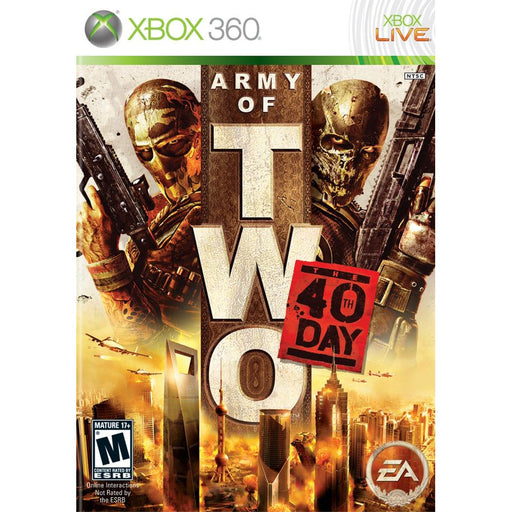 Army of Two: The 40th Day (Platinum Hits) (Xbox 360) - Just $0! Shop now at Retro Gaming of Denver