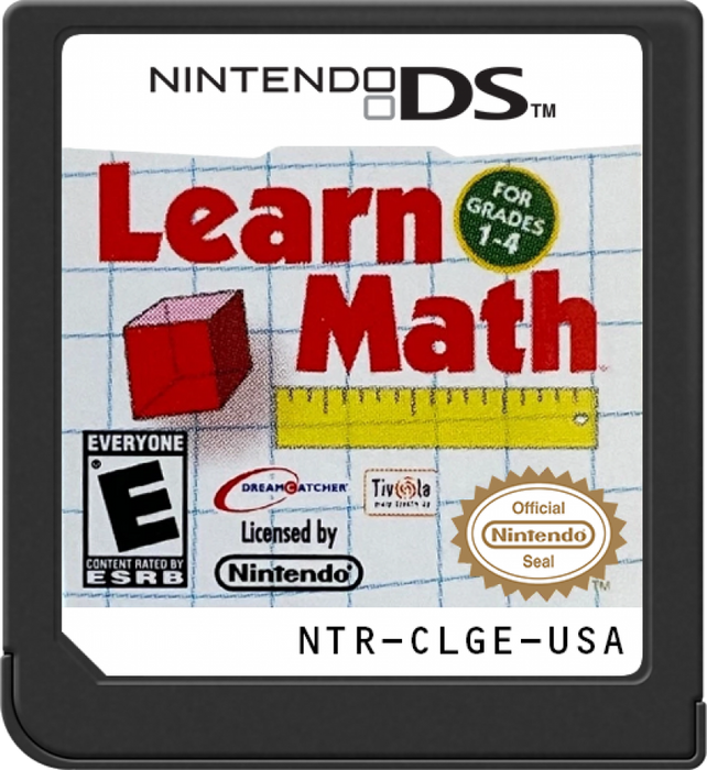 Learn Math for Grades 1-4 – Nintendo DS (DS) - for just $4.99! 