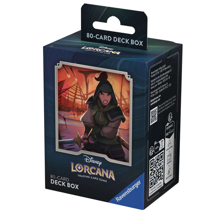 Disney Lorcana TCG: Deck Box - Mulan - for just $7! 
