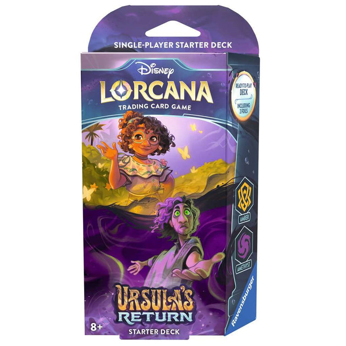 Disney Lorcana: Ursula's Return TCG Starter Deck Amber & Amethyst - for just $16.99! 