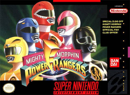 Mighty Morphin Power Rangers (Super Nintendo) - for just $0! 