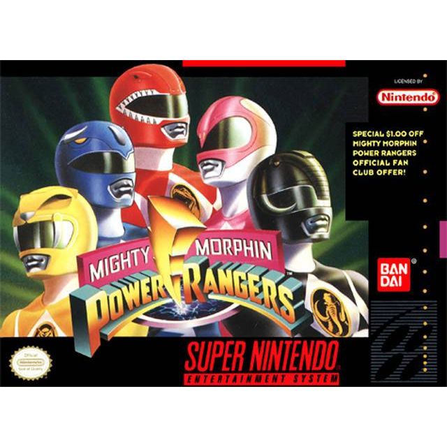 Mighty Morphin Power Rangers (Super Nintendo) - Just $0! Shop now at Retro Gaming of Denver