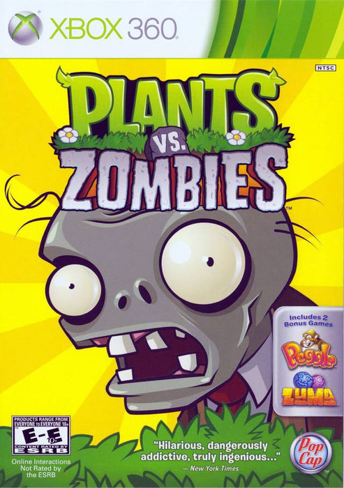 Plants vs. Zombies (Xbox 360) - for just $0! 
