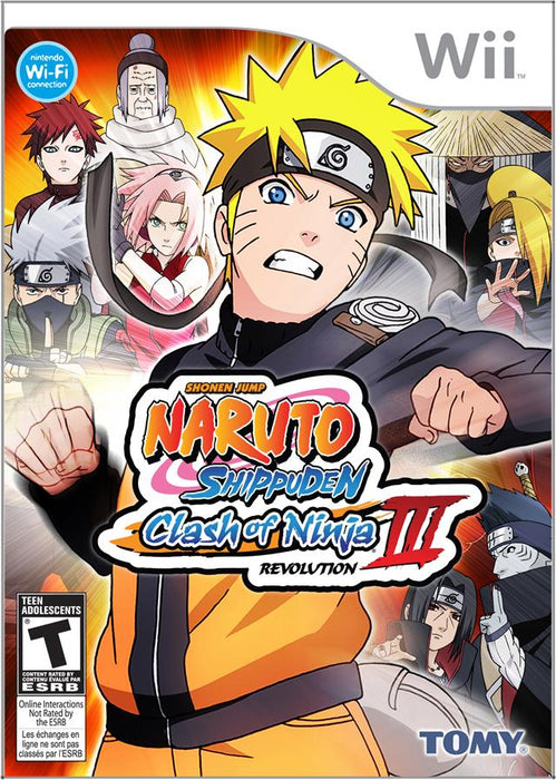 Naruto Shippuden: Clash of Ninja Revolution 3 (Wii) - for just $0! 