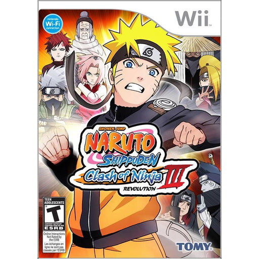 Naruto Shippuden: Clash of Ninja Revolution 3 (Wii) - Premium Video Games - Just $0! Shop now at Retro Gaming of Denver