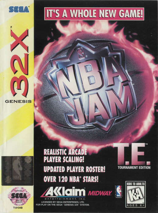 NBA Jam Tournament Edition 32X (Sega Genesis) - for just $0! 