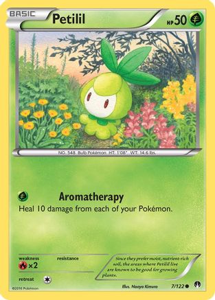 Petilil 007/122 - XY  BREAKpoint Reverse Holofoil - for just $0.20! 