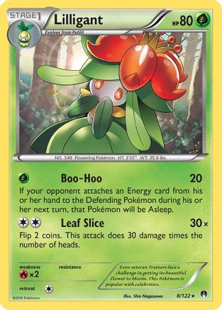 Lilligant 008/122 - XY  BREAKpoint - for just $0.08! 