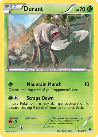 Durant 009/122 - XY  BREAKpoint - for just $0.05! 