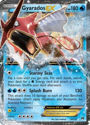 Gyarados EX 026/122 - XY  BREAKpoint Holofoil - for just $5.43! 